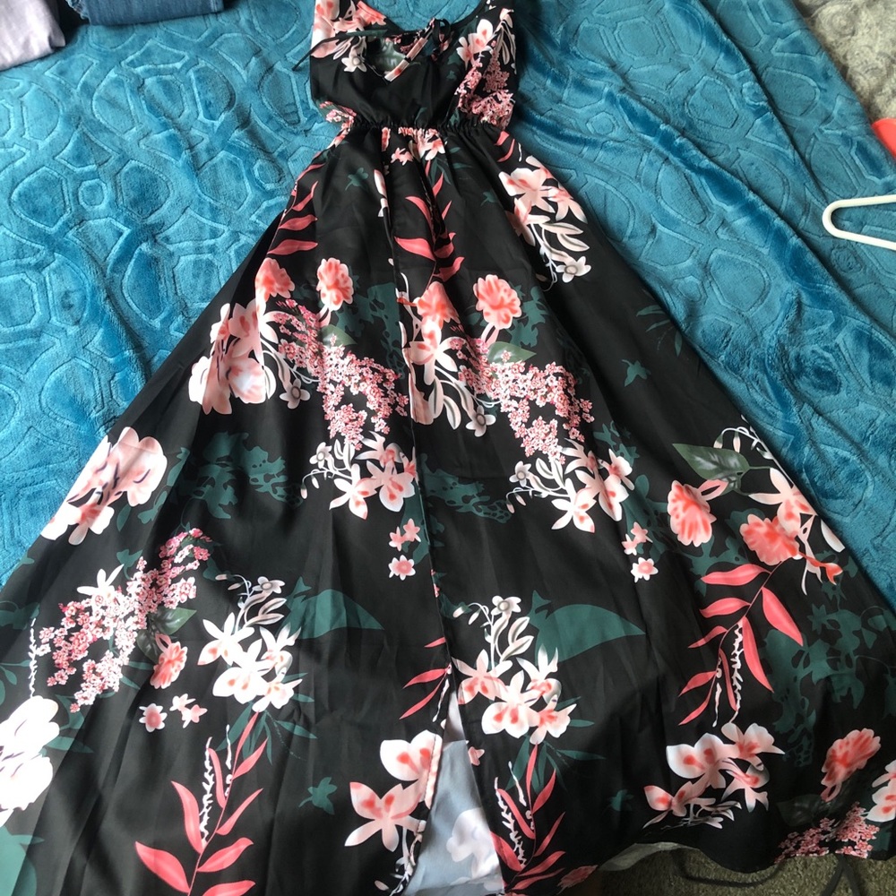 Floral maxi dress